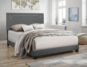 Ishiko II Queen Bed in Gray Fabric 20910Q