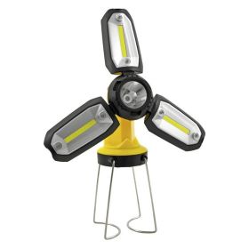 Sputnik Satellite Style Multi-Functional Ultra Bright COB LED Mini Work Light Lantern - Assorted...