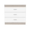 Bethage 3-Drawer Dresser White