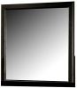 Louis Philippe III Mirror in Black 19504