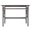 Xander Foldable Desk, Oyster Gray