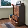 Eloy Chest; Dressers in Walnut & Espresso AL