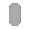 18 x 35 Inch Bathroom Mirror Black Aluminum Frame