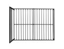 Queen Size Metal Bed Frame with Headboard Black