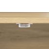 Kitchen storage cabinets with rattan decorative doors;  buffets;  wine cabinets;  dining rooms;  hallways;  cabinet console tables(Natural; 31.5''LX 1