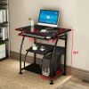 Exquisite Integrated Stalinite Computer Desk Black RT