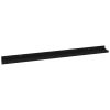 vidaXL Wall Shelves 2 pcs Black 39.4"x3.5"x1.2"