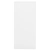 vidaXL Filing Cabinet White 35.4"x18.1"x40.6" Steel