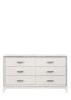 Haiden Dresser; White Finish 28455