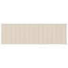 vidaXL Sun Lounger with Cushion Solid Acacia Wood and Galvanized Steel
