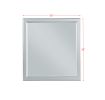 Louis Philippe Mirror in Platinum 26734