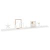 vidaXL Wall Shelves 2 pcs White 45.3"x3.5"x1.2"