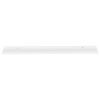 vidaXL Wall Shelves 2 pcs White 45.3"x3.5"x1.2"