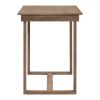 Farmhouse Counter Height 5-Piece Dining Table Set with 1 Rectangular Dining Table and 4 Dining Chairs for Small Places