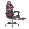 Gaming Office High Back Computer Leather Desk Mesh Ergonomic 180 Degrees Adjustable Swivel Task Chair with Headrest and Lumbar Support;  & Footrest ;