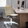 Modern Home Office Desk Chairs;  Adjustable 360 Â¬âˆžSwivel Chair Engineering Plastic Armless Swivel Computer Chair With Wheels for Living Room;  Bed Roo
