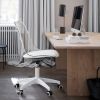 Modern Home Office Desk Chairs;  Adjustable 360 Â¬âˆžSwivel Chair Engineering Plastic Armless Swivel Computer Chair With Wheels for Living Room;  Bed Roo