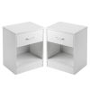 2pcs Night Stands with Drawer XH