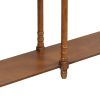 Console Table Sofa Table for Entryway with Drawers and Long Shelf Rectangular