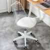 Modern Home Office Desk Chairs;  Adjustable 360 Â¬âˆžSwivel Chair Engineering Plastic Armless Swivel Computer Chair With Wheels for Living Room;  Bed Roo