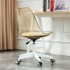 Modern Home Office Desk Chairs;  Adjustable 360 Â¬âˆžSwivel Chair Engineering Plastic Armless Swivel Computer Chair With Wheels for Living Room;  Bed Roo