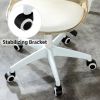 Modern Home Office Desk Chairs;  Adjustable 360 Â¬âˆžSwivel Chair Engineering Plastic Armless Swivel Computer Chair With Wheels for Living Room;  Bed Roo