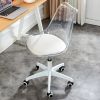 Modern Home Office Desk Chairs;  Adjustable 360 Â¬âˆžSwivel Chair Engineering Plastic Armless Swivel Computer Chair With Wheels for Living Room;  Bed Roo