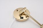 8 Inch LED Wall Mount Two-Sided Magnifying Makeup Vanity Mirror  Extension Finish 1X/3X Magnification Plug 360 Degree Rotation Waterproof Button Shavi