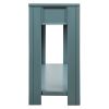 Console Table for Entryway Hallway Sofa Table with Storage Drawers and Bottom Shelf